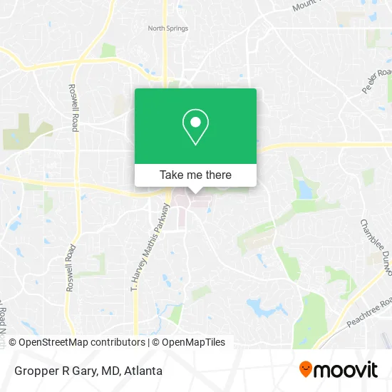 Gropper R Gary, MD map