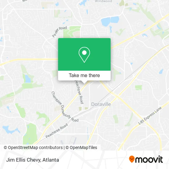 Mapa de Jim Ellis Chevy