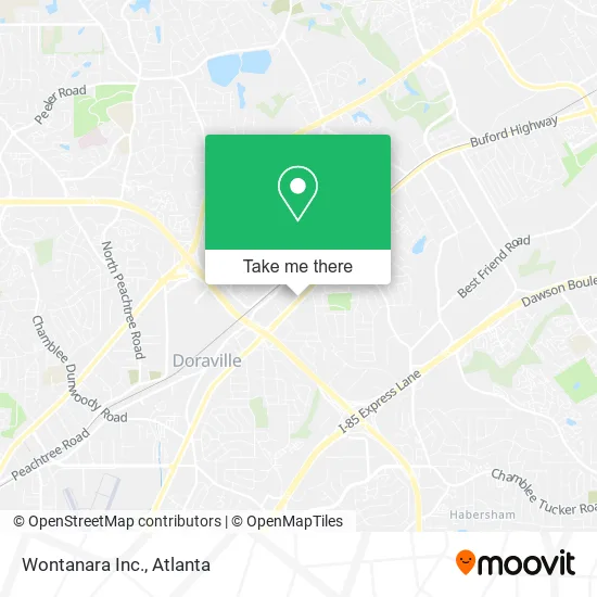Mapa de Wontanara Inc.