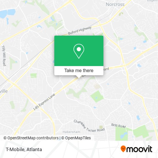 T-Mobile map