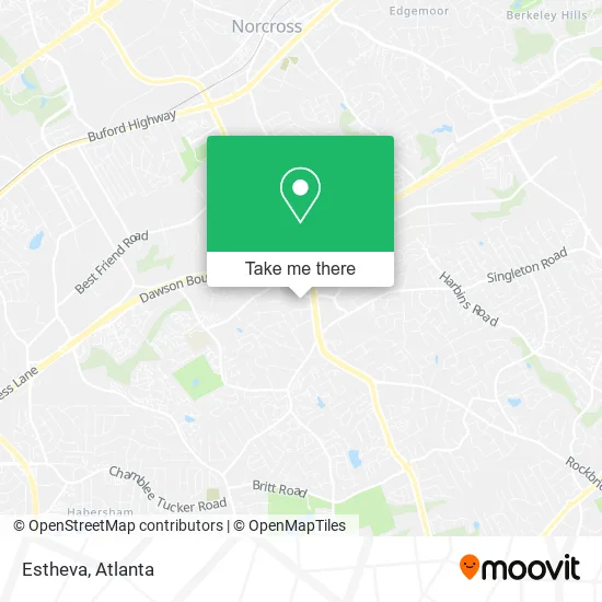 Mapa de Estheva