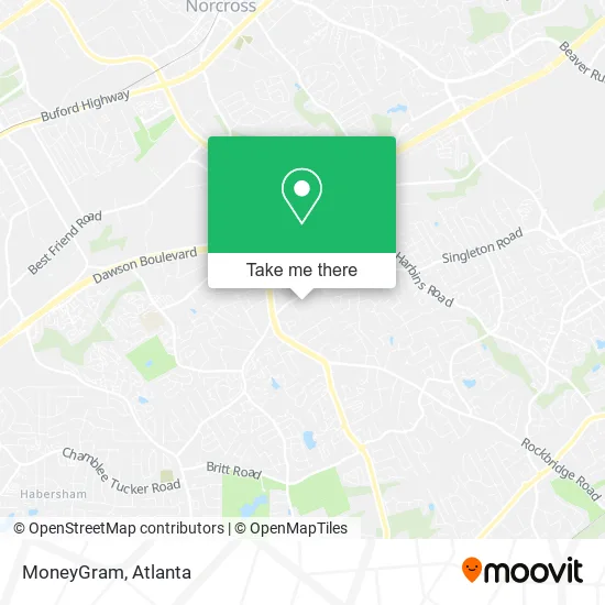 MoneyGram map