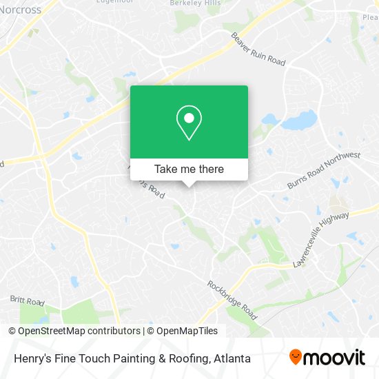 Mapa de Henry's Fine Touch Painting & Roofing