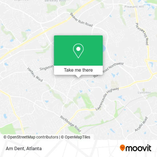 Mapa de Am Dent