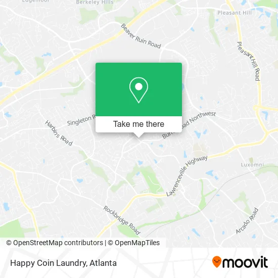 Happy Coin Laundry map
