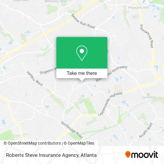 Mapa de Roberts Steve Insurance Agency