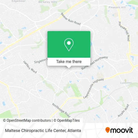Maltese Chiropractic Life Center map