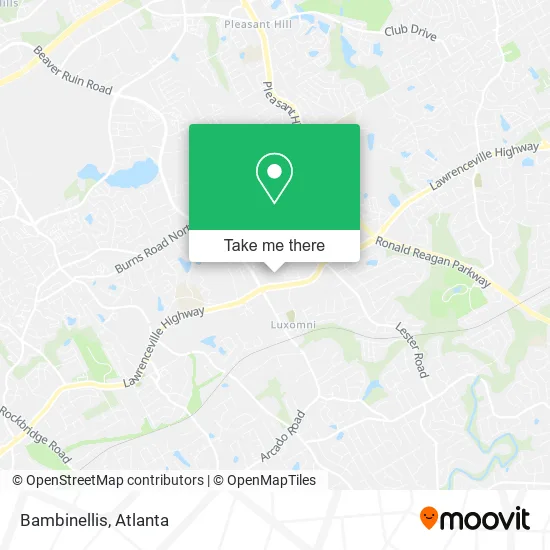 Bambinellis map