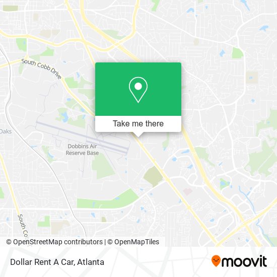 Mapa de Dollar Rent A Car