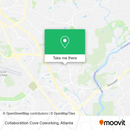 Collaboration Cove Coworking map