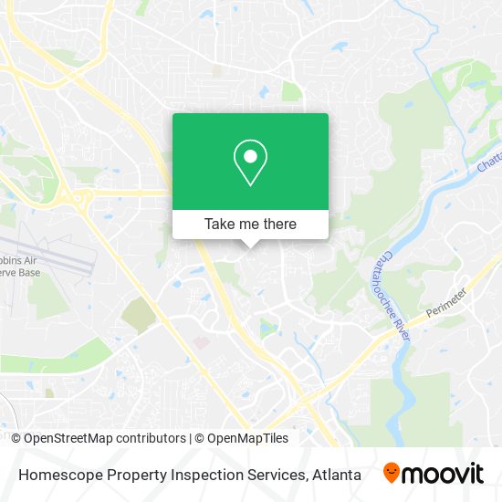 Homescope Property Inspection Services map