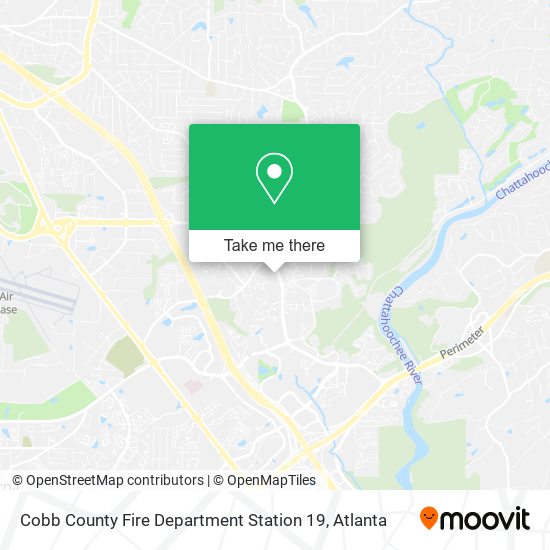 Cobb County Fire Department Station 19 map