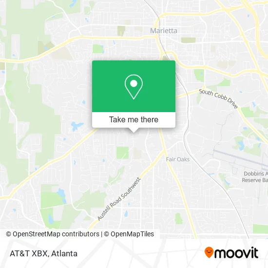 AT&T XBX map