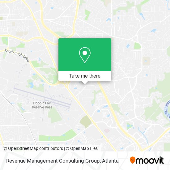 Mapa de Revenue Management Consulting Group