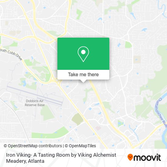 Iron Viking- A Tasting Room by Viking Alchemist Meadery map