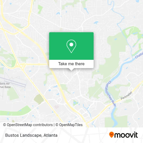 Bustos Landscape map