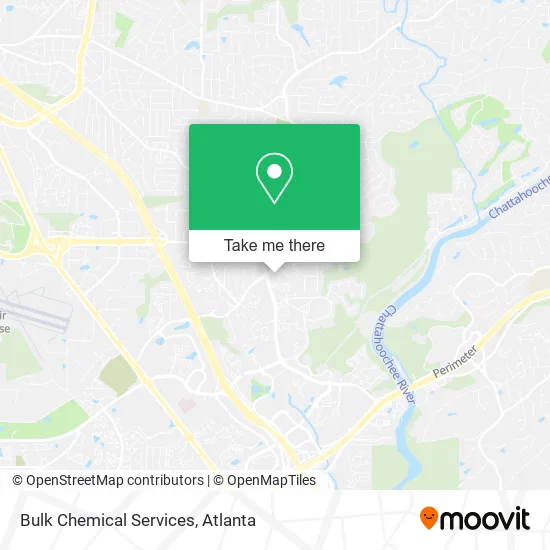 Mapa de Bulk Chemical Services