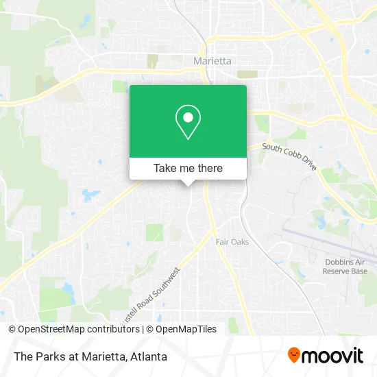 The Parks at Marietta map