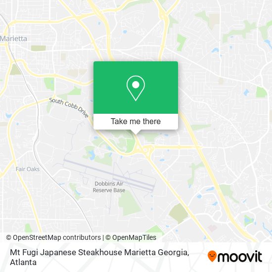 Mapa de Mt Fugi Japanese Steakhouse Marietta Georgia