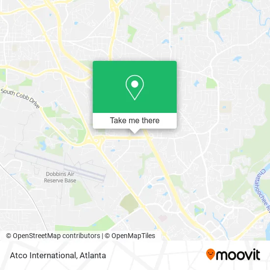 Mapa de Atco International