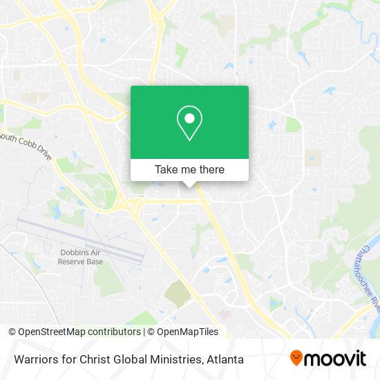 Mapa de Warriors for Christ Global Ministries