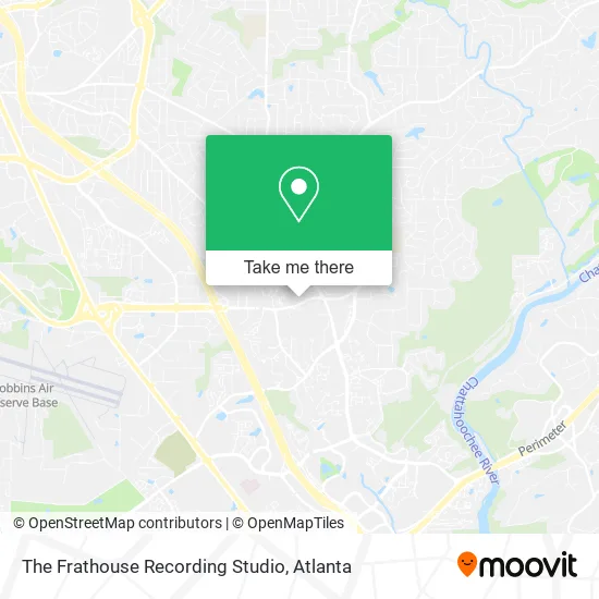 The Frathouse Recording Studio map