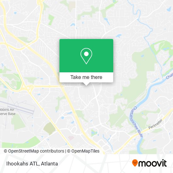 Ihookahs ATL map