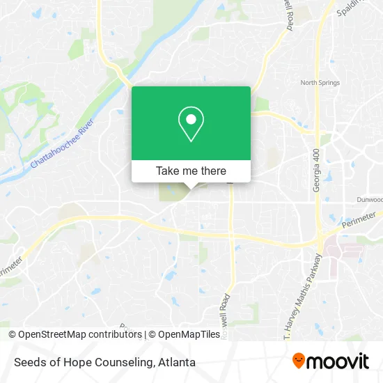 Seeds of Hope Counseling map