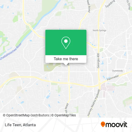 Life Teen map