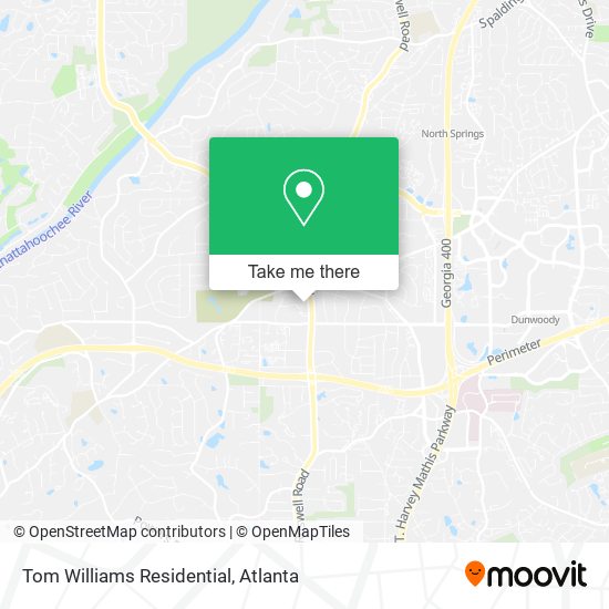 Mapa de Tom Williams Residential