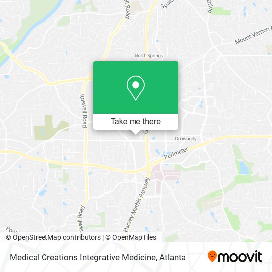 Medical Creations Integrative Medicine map