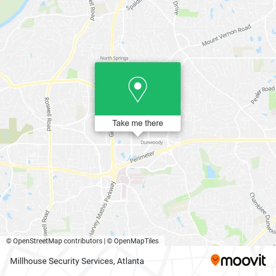 Millhouse Security Services map