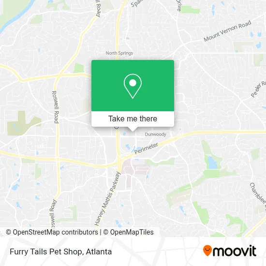 Furry Tails Pet Shop map