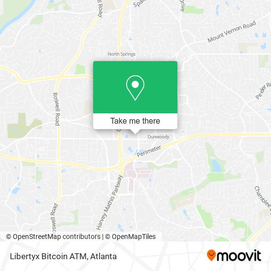 Libertyx Bitcoin ATM map