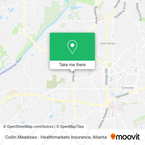 Collin Meadows - Healthmarkets Insurance map