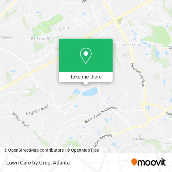 Mapa de Lawn Care by Greg