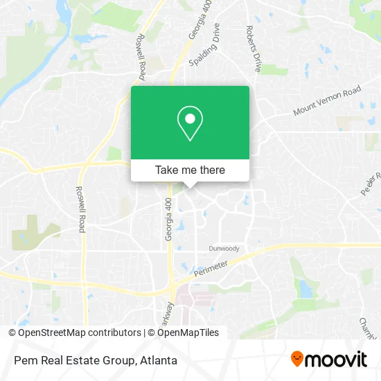 Pem Real Estate Group map