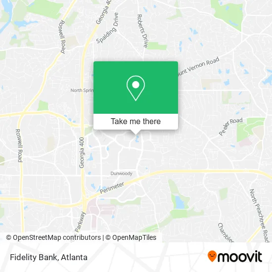 Fidelity Bank map