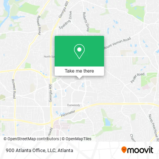 900 Atlanta Office, LLC map
