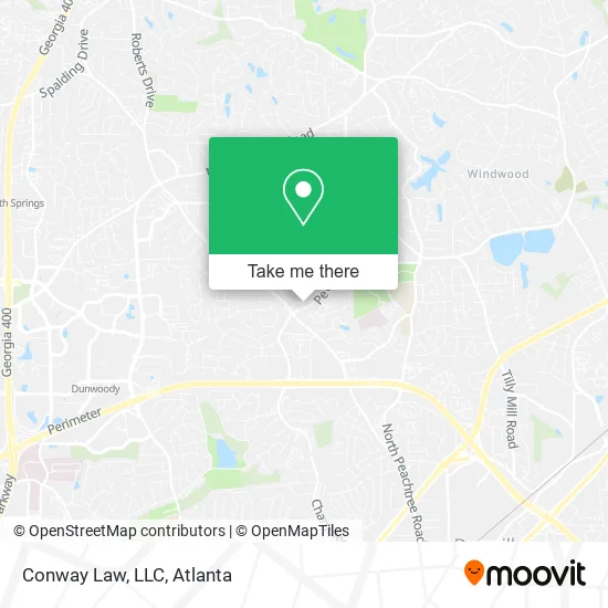 Conway Law, LLC map