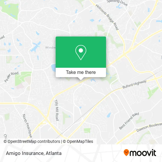 Amigo Insurance map