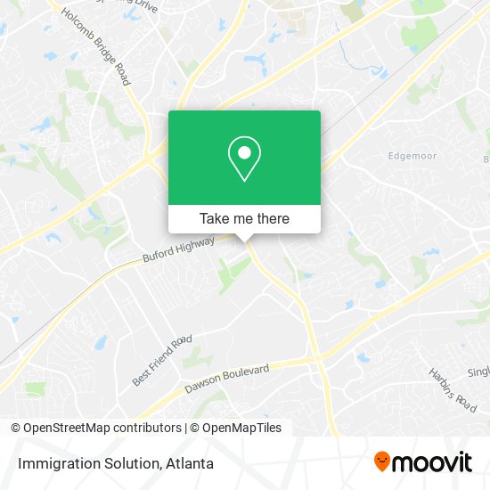 Mapa de Immigration Solution
