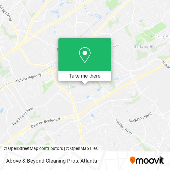 Mapa de Above & Beyond Cleaning Pros