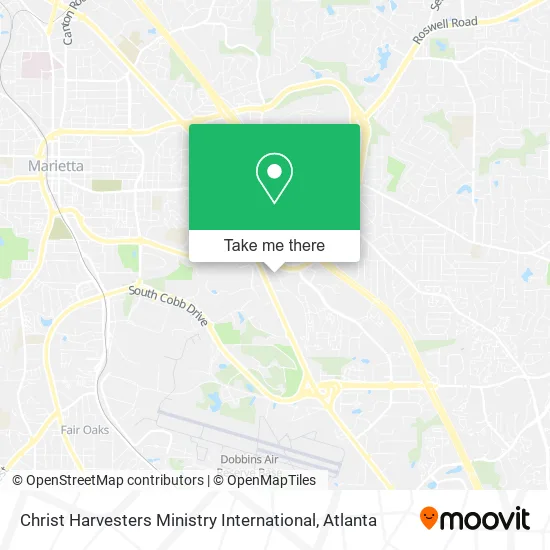 Mapa de Christ Harvesters Ministry International