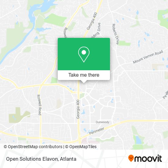 Open Solutions Elavon map