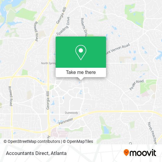 Accountants Direct map