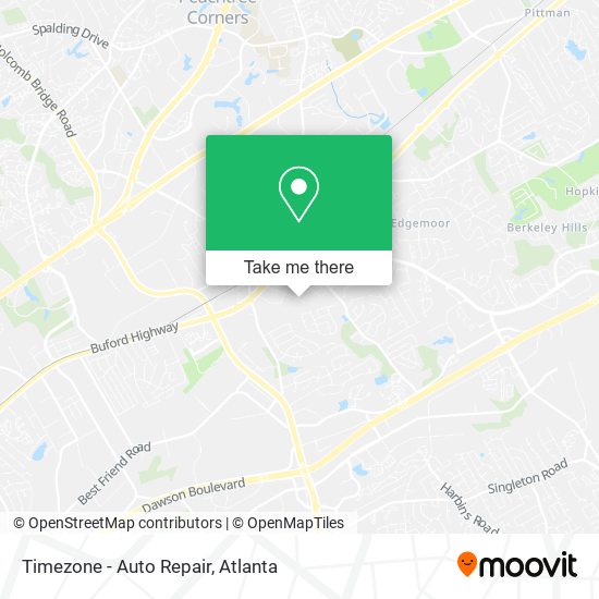 Mapa de Timezone - Auto Repair