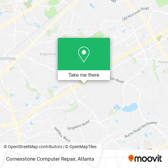 Mapa de Cornexstone Computer Repair