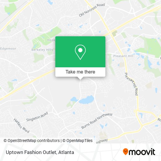 Mapa de Uptown Fashion Outlet