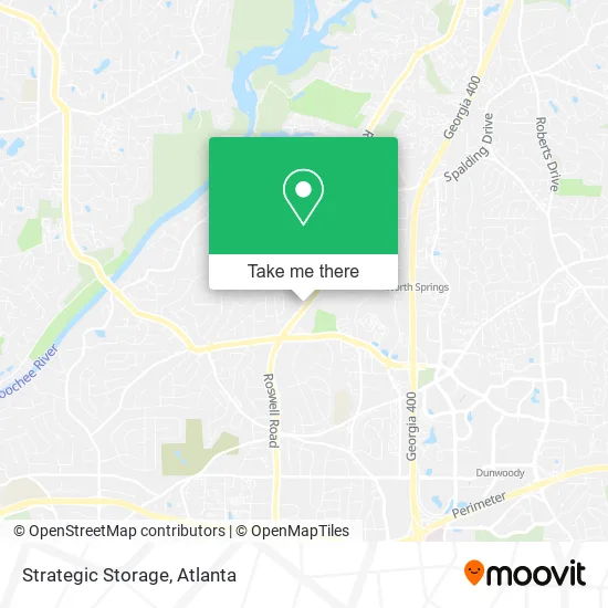 Strategic Storage map